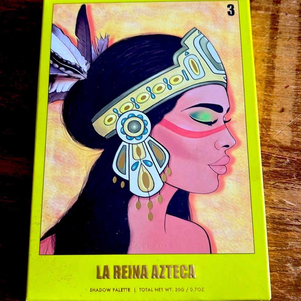 Kara Beauty Shop palette called “La Reina Azteca”